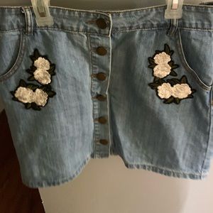 Forever 21 Jean skirt